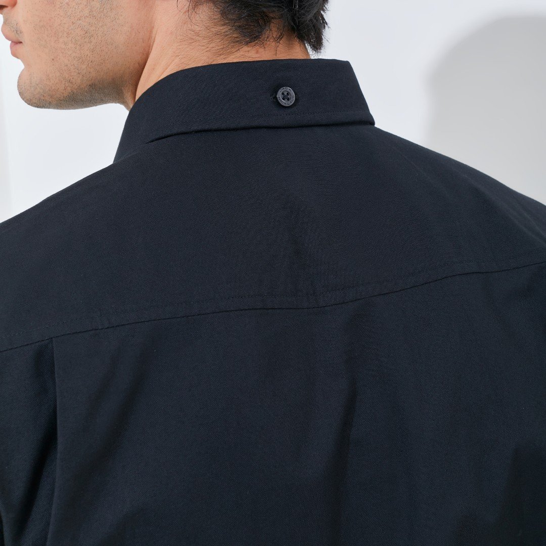 Jack Nicklaus Ace Kemeja Pria Lengan Pendek Slim Fit Black - Image 6