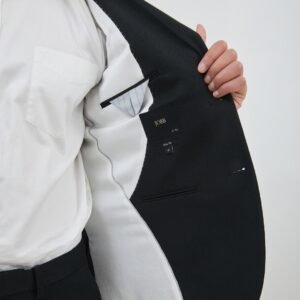 JOBB Oklahoma-T2 Jas Pria Slim Fit Hitam