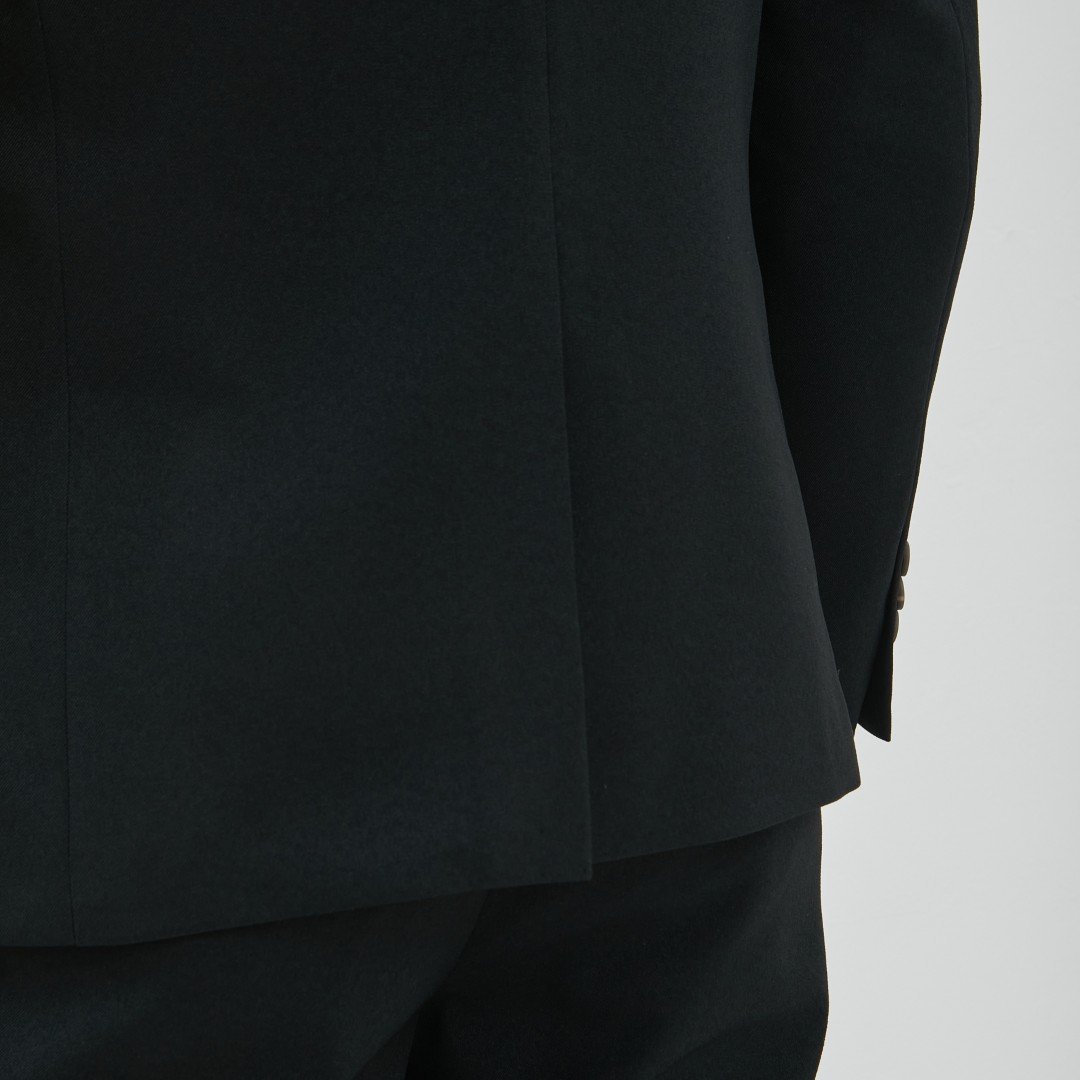 JOBB Oklahoma-T2 Jas Pria Slim Fit Hitam - Image 8