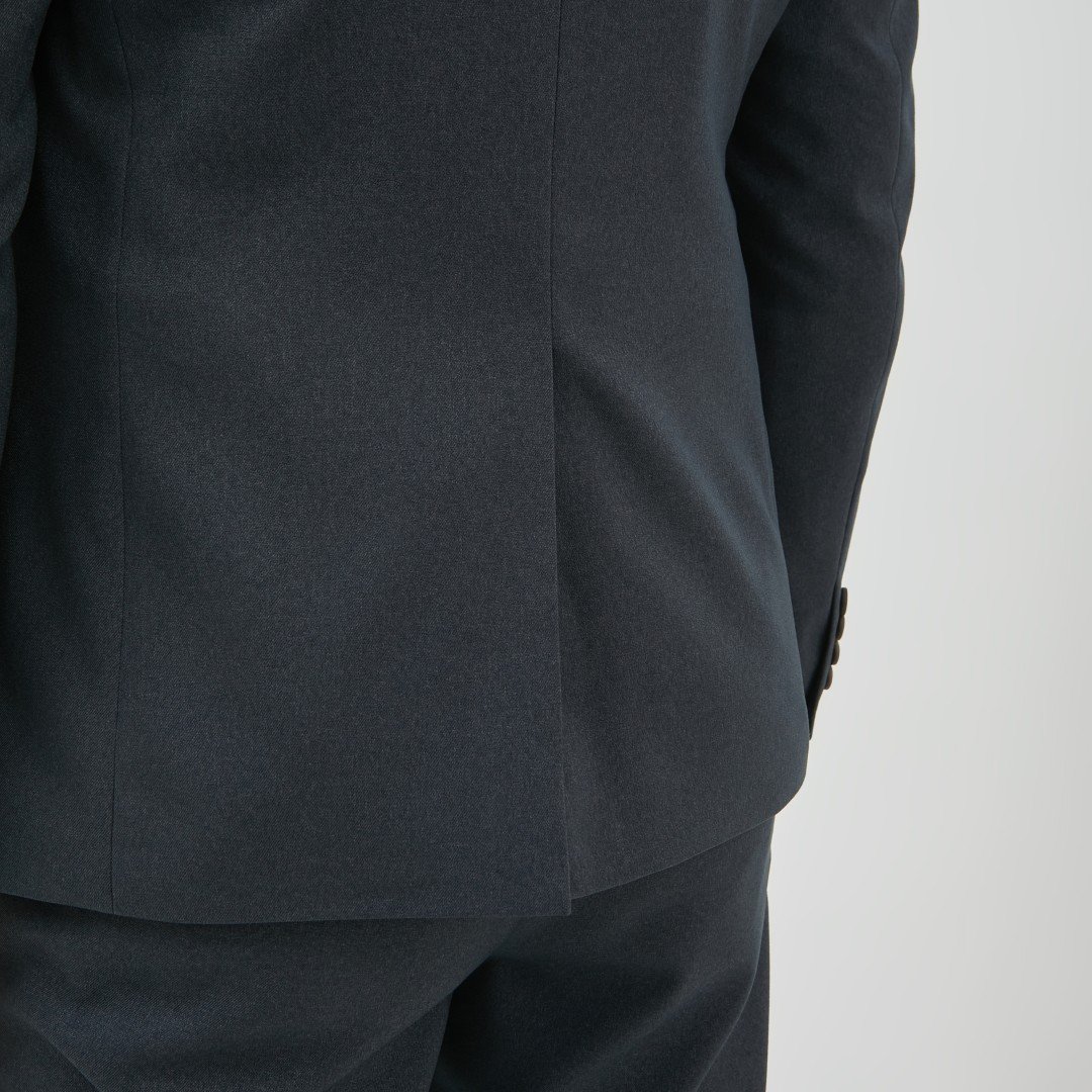 JOBB Oklahoma-T2 Jas Pria Slim Fit Abu-Abu - Image 7