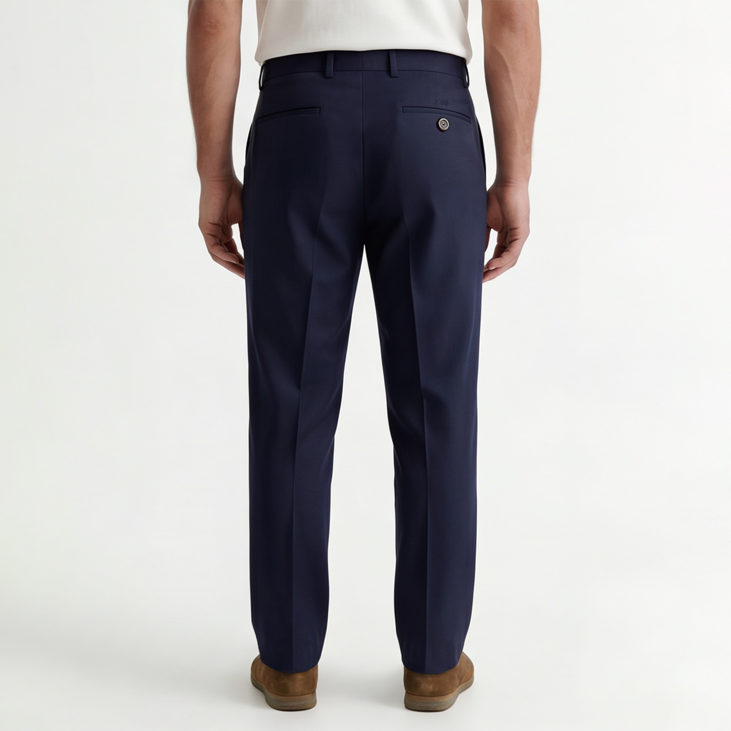 Jobb Heritage Glamorgan Celana Panjang Pria Regular Fit Navy - Image 4