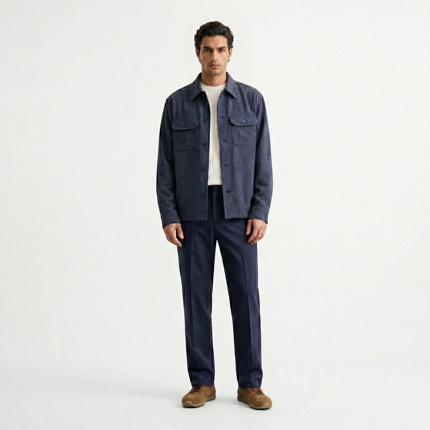 Jobb Heritage Glamorgan Celana Panjang Pria Regular Fit Navy - Image 5