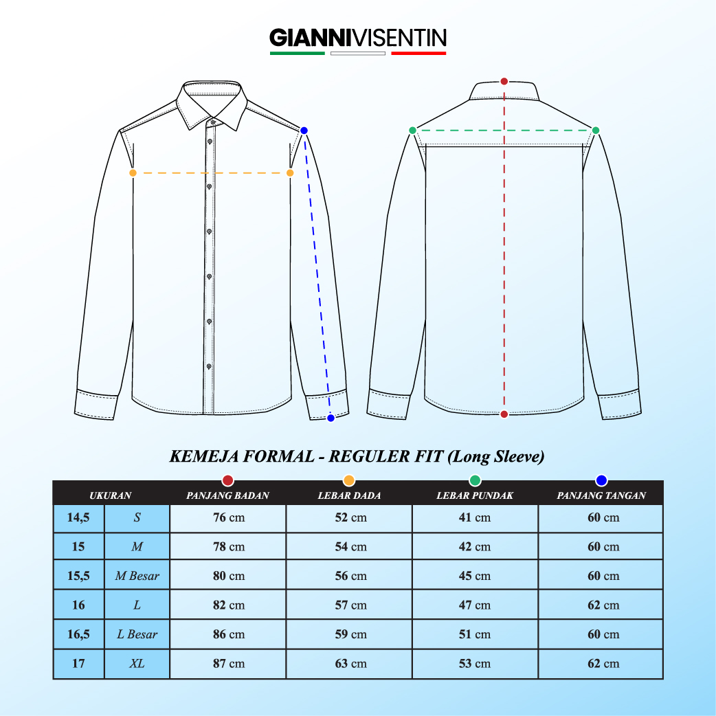 Raymond Renee Koko Pria Lengan Panjang Regular Fit Putih - 0338 - Image 7
