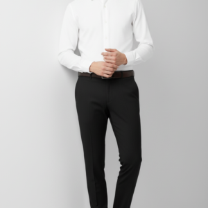Gianni Visentin Celana Panjang Pria Hitam - 4113