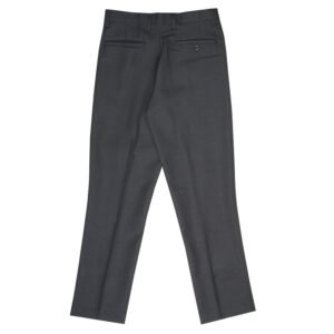 Gianni Visentin Celana Panjang Pria Formal Tailored High Waist Regular Fit Hitam - 2124