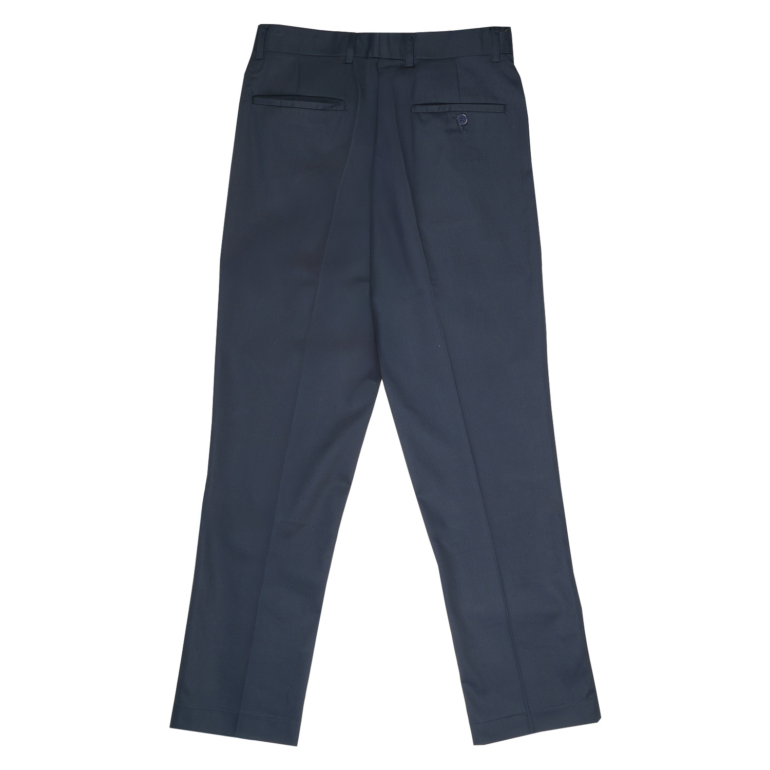 Gianni Visentin Celana Panjang Pria Tailored Regular Fit Biru Tua - 2067 - Image 4