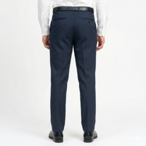 Gianni Visentin Celana Panjang Pria Tailored Regular Fit Biru Tua - 2067