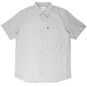 Gianni Visentin Kemeja Formal Pria Oxford Regular Fit Abu-abu - 6081
