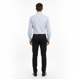 Gianni Visentin Kemeja Formal Pria Oxford Regular Fit Biru - 9038