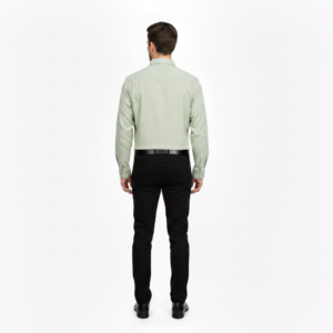 Gianni Visentin Kemeja Formal Pria Oxford Regular Fit Hijau - 9067