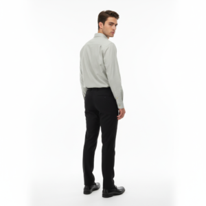 Gianni Visentin Kemeja Formal Pria Oxford Regular Fit Hijau Sage - 9038