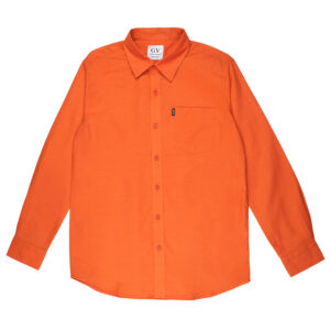 Gianni Visentin Kemeja Formal Pria Oxford Regular Fit Orange - 6081