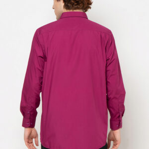 Gianni Visentin Kemeja Pria Lengan Panjang Regular Fit Maroon - 8605