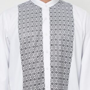 Raymond Renee Koko Pria Lengan Panjang Regular Fit Putih - 0337