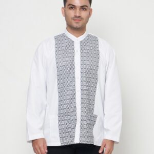 Raymond Renee Koko Pria Lengan Panjang Regular Fit Putih - 0337