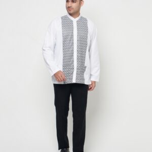 Raymond Renee Koko Pria Lengan Panjang Regular Fit Putih - 0337