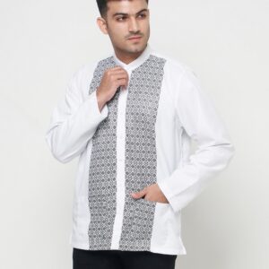 Raymond Renee Koko Pria Lengan Panjang Regular Fit Putih - 0337