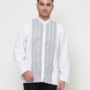 Raymond Renee Koko Pria Lengan Panjang Regular Fit Putih - 0338