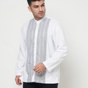 Raymond Renee Koko Pria Lengan Panjang Regular Fit Putih - 0338