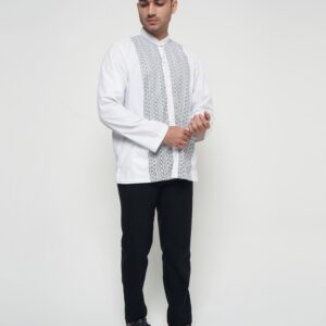 Raymond Renee Koko Pria Lengan Panjang Regular Fit Putih - 0338