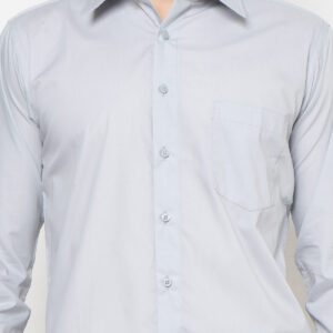 Raymond Renne Kemeja Pria Lengan Panjang Slim Fit Light Grey - 3155