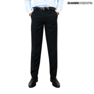 Gianni Visentin - Celana Bahan Formal Tailored Hightwiss Regular Pria - 2145