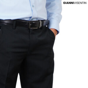 Gianni Visentin - Celana Bahan Formal Tailored Hightwiss Regular Pria - 2145