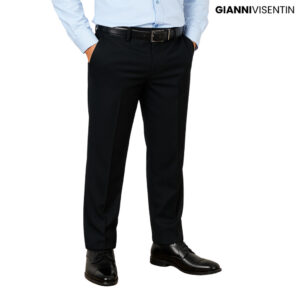 Gianni Visentin - Celana Bahan Formal Tailored Hightwiss Regular Pria - 2145