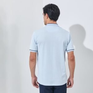 Jack Nicklaus Hunter Polo Shirt Pria Regular Fit Light Blue