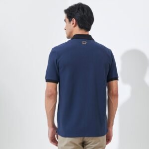 Jack Nicklaus Goodrich Polo Shirt Pria Regular Fit Navy