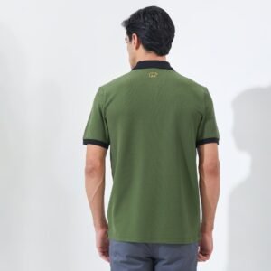 Jack Nicklaus Goodrich Polo Shirt Pria Regular Fit Dark Green