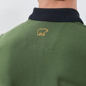 Jack Nicklaus Goodrich Polo Shirt Pria Regular Fit Dark Green
