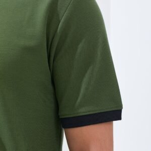 Jack Nicklaus Goodrich Polo Shirt Pria Regular Fit Dark Green