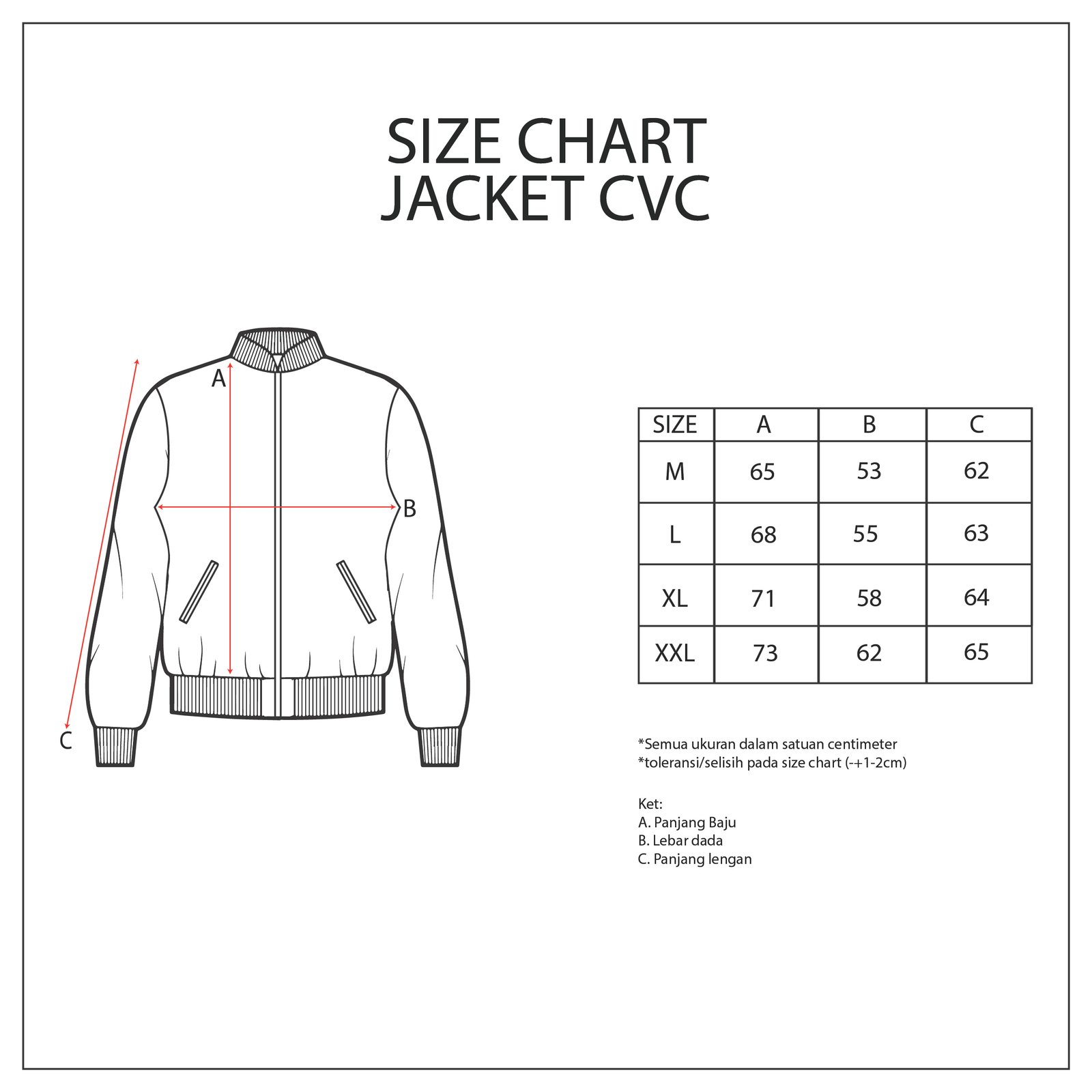d&f Jaket Bomber Hitam Cut & Sewn Putih Orange - Image 6