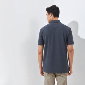Jack Nicklaus Otto Polo Shirt Pria Regular Fit Iron Gate
