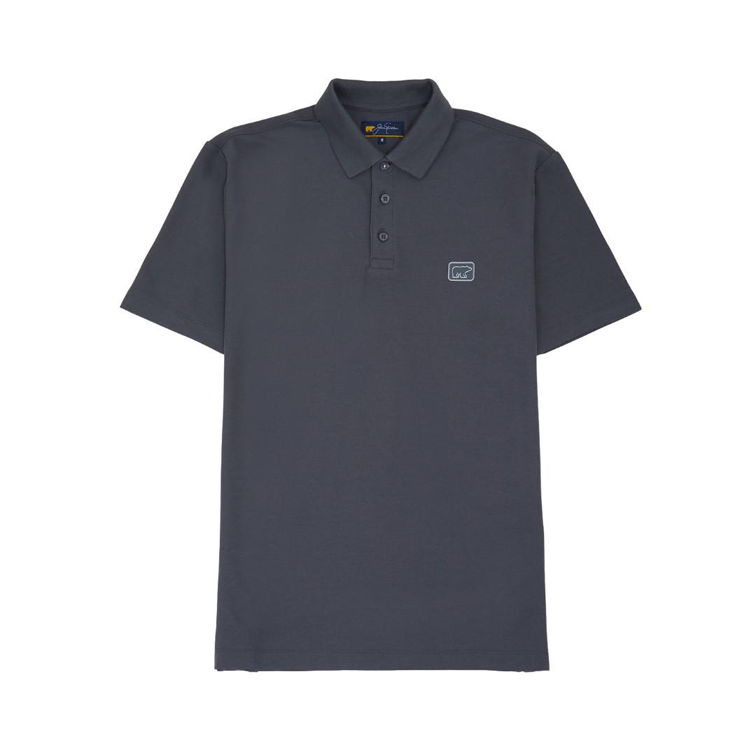 Jack Nicklaus Otto Polo Shirt Pria Regular Fit Iron Gate - Image 8