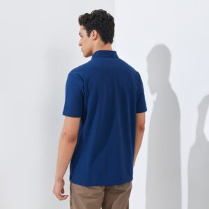 Jack Nicklaus Otto Polo Shirt Pria Regular Fit Estate Blue