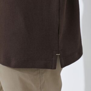 Jack Nicklaus Otto Polo Shirt Pria Regular Fit Dark Brown