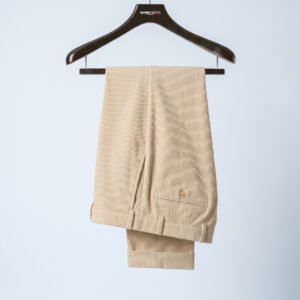 Gianni Visentin Celana Panjang Pria Corduroy Regular Fit Brown - 2150