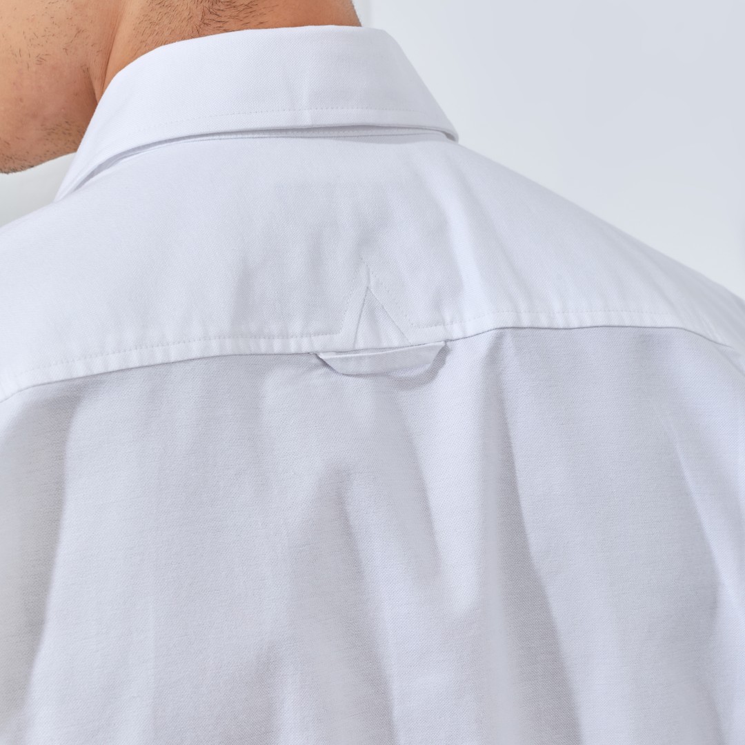 Jack Nicklaus Nikola Kemeja Pria Lengan Pendek Regular Fit White - Image 4
