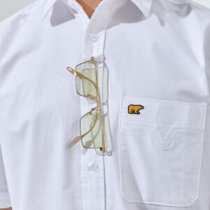 Jack Nicklaus Nikola Kemeja Pria Lengan Pendek Regular Fit White