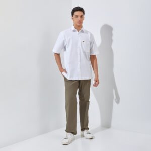 Jack Nicklaus Nikola Kemeja Pria Lengan Pendek Regular Fit White