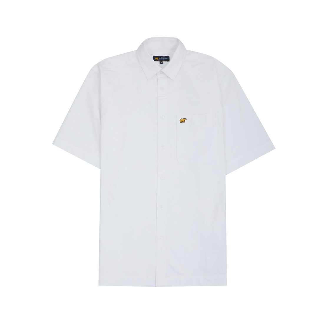 Jack Nicklaus Nikola Kemeja Pria Lengan Pendek Regular Fit White - Image 9