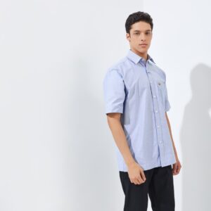 Jack Nicklaus Nikola Kemeja Pria Lengan Pendek Regular Fit Light Blue