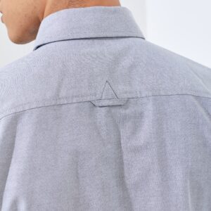 Jack Nicklaus Nikola Kemeja Pria Lengan Pendek Regular Fit Light Grey