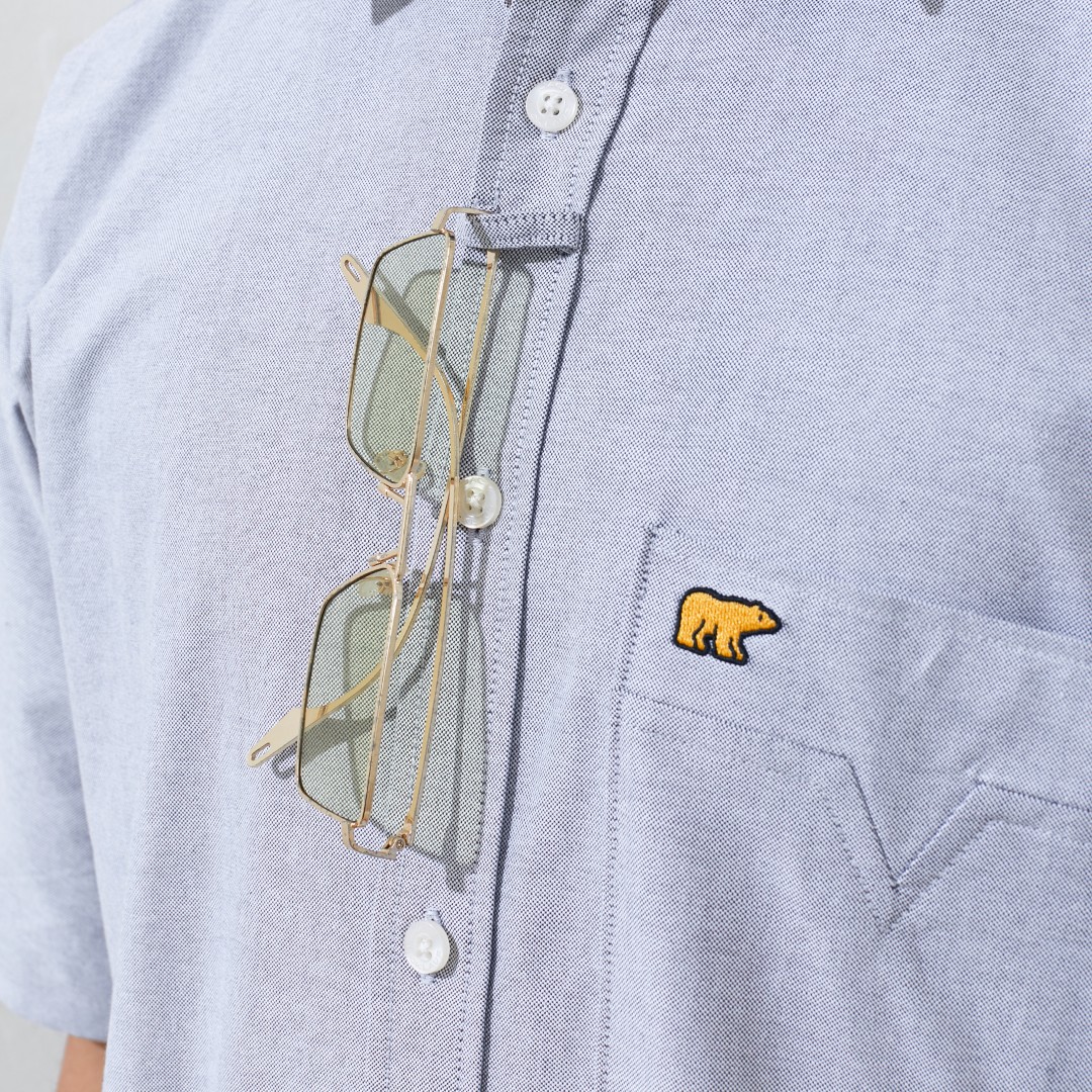 Jack Nicklaus Nikola Kemeja Pria Lengan Pendek Regular Fit Light Grey - Image 5