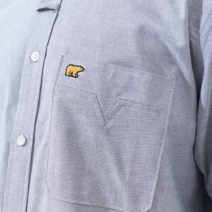 Jack Nicklaus Nikola Kemeja Pria Lengan Pendek Regular Fit Light Grey