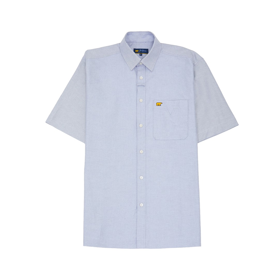 Jack Nicklaus Nikola Kemeja Pria Lengan Pendek Regular Fit Light Grey - Image 9