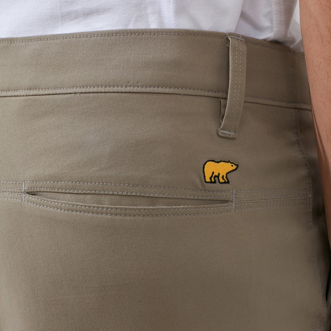 Jack Nicklaus Osborne Celana Panjang Pria Slim Fit Camel - Image 5