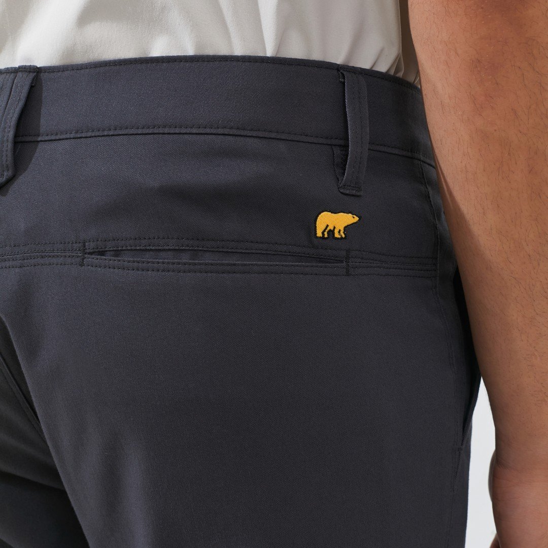 Jack Nicklaus Osborne Celana Panjang Pria Slim Fit Charcoal - Image 5